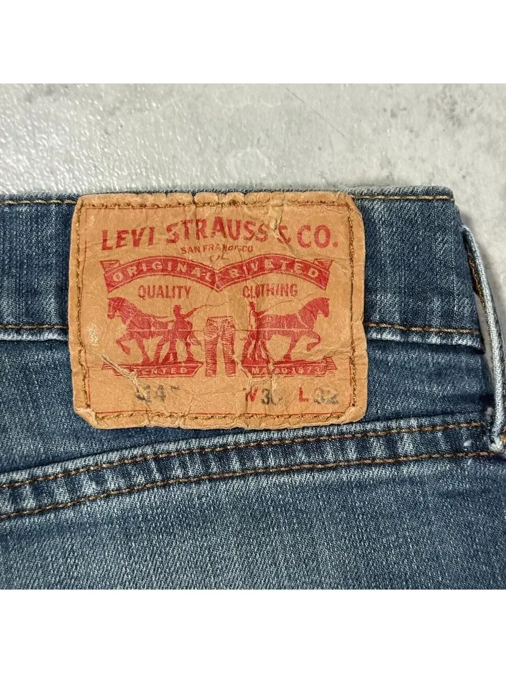 Levi’s 511 Slim Fit Blue Wash Jeans 30x32